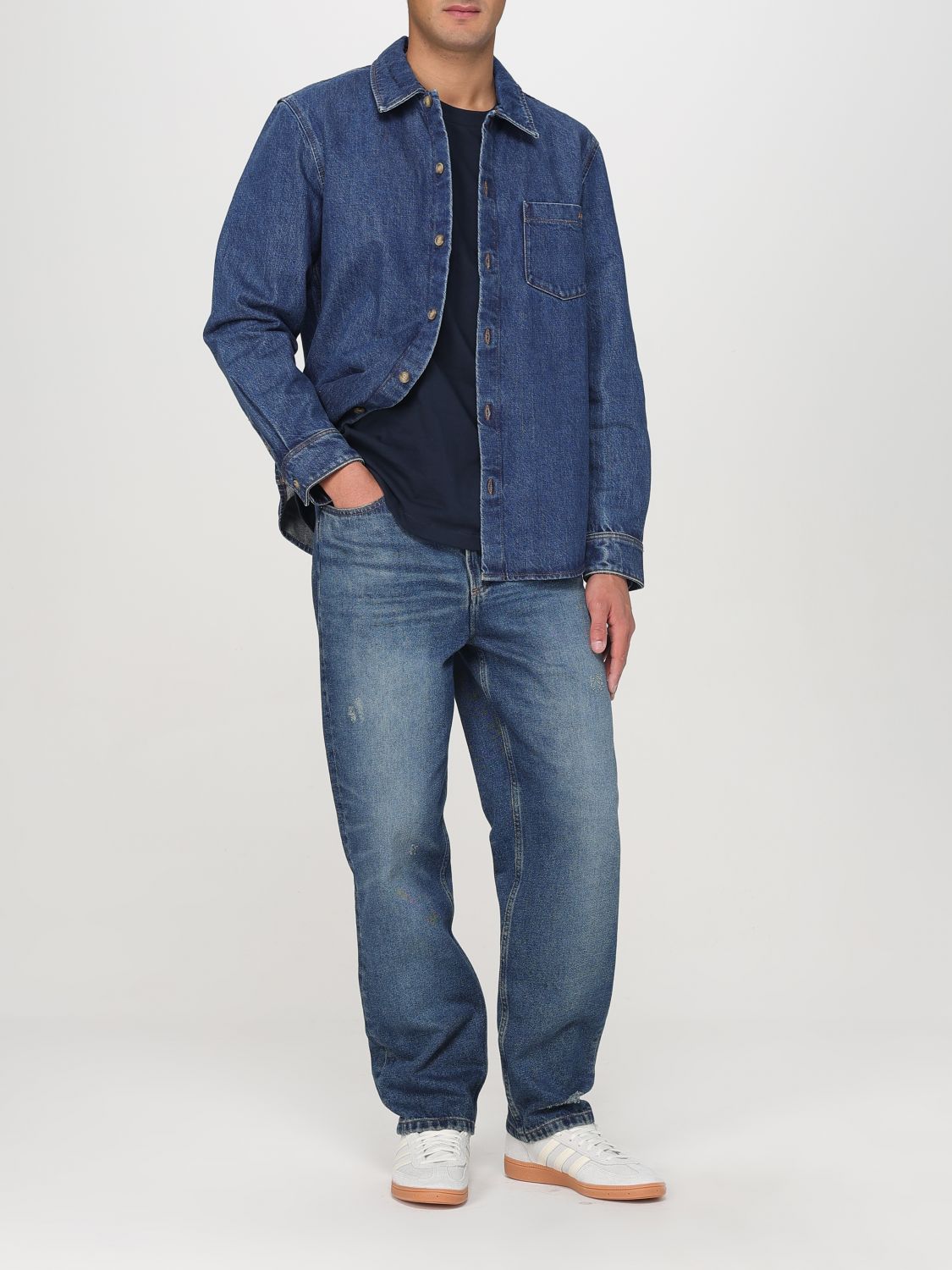 Shirt jacket - Blue