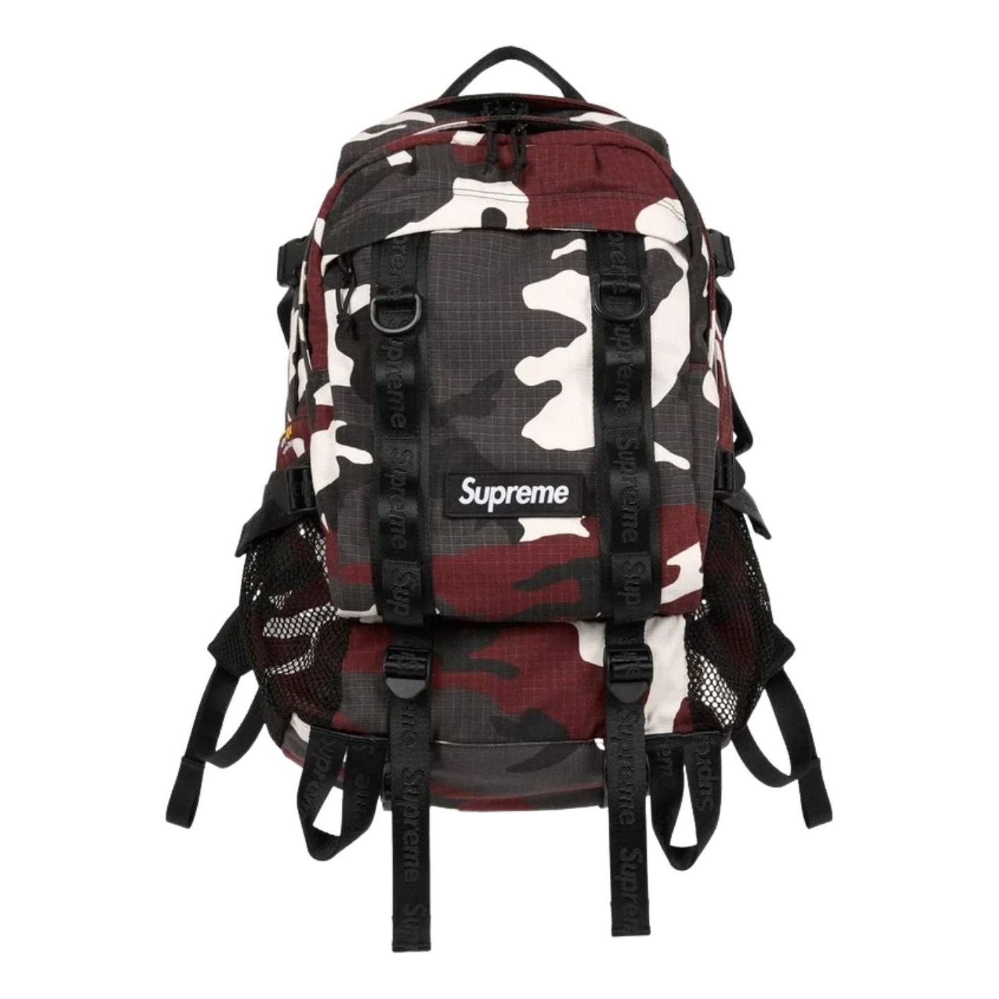 SS26 Backpack 'Red Camo'