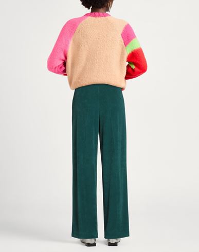 Woman Pants Emerald green Size 2 Cotton, Polyester