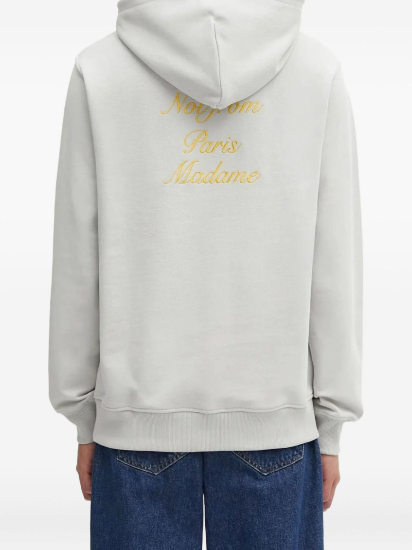 Drôle De Monsieur - logo hoodie featuring kangaroo pocket