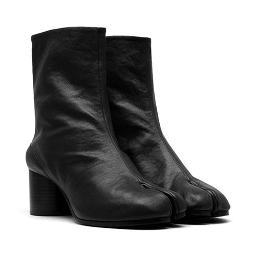 Flat Booties Woman color Black