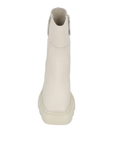 Vic Matiē Woman Ankle boots Light grey Size 10 Leather