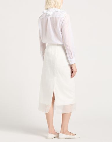 Comme Des Garçons Woman Shirt White Size S Polyester