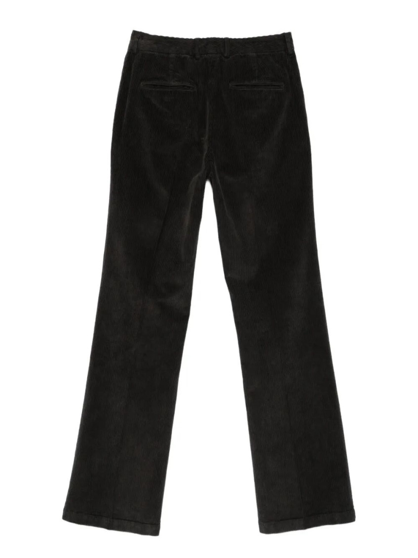Beverly Pleated Wool Trousers