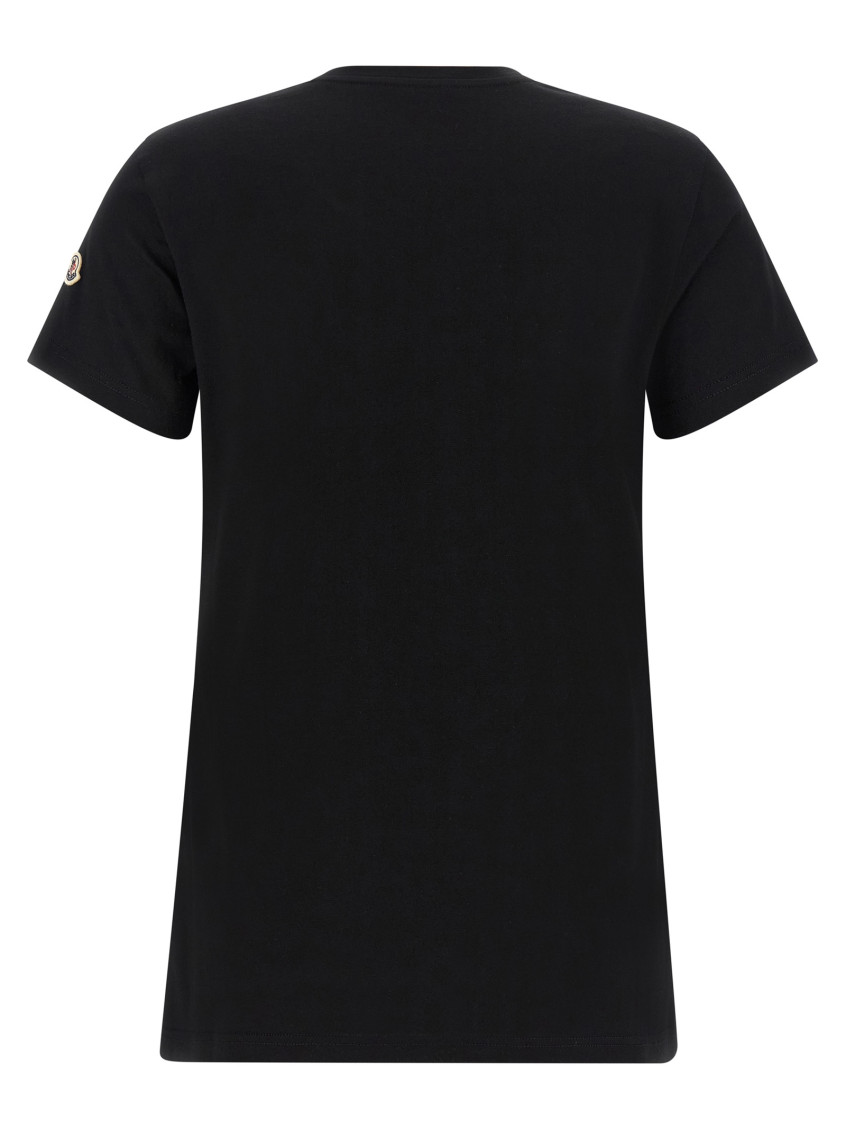 Logo Patch T-Shirt Black