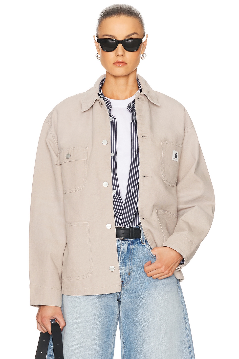 Carhartt WIP OG Michigan Coat in Dusky Beige - Beige.  XS also in L