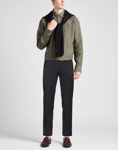 Man Pants Midnight blue Size 36 Polyamide, Elastane