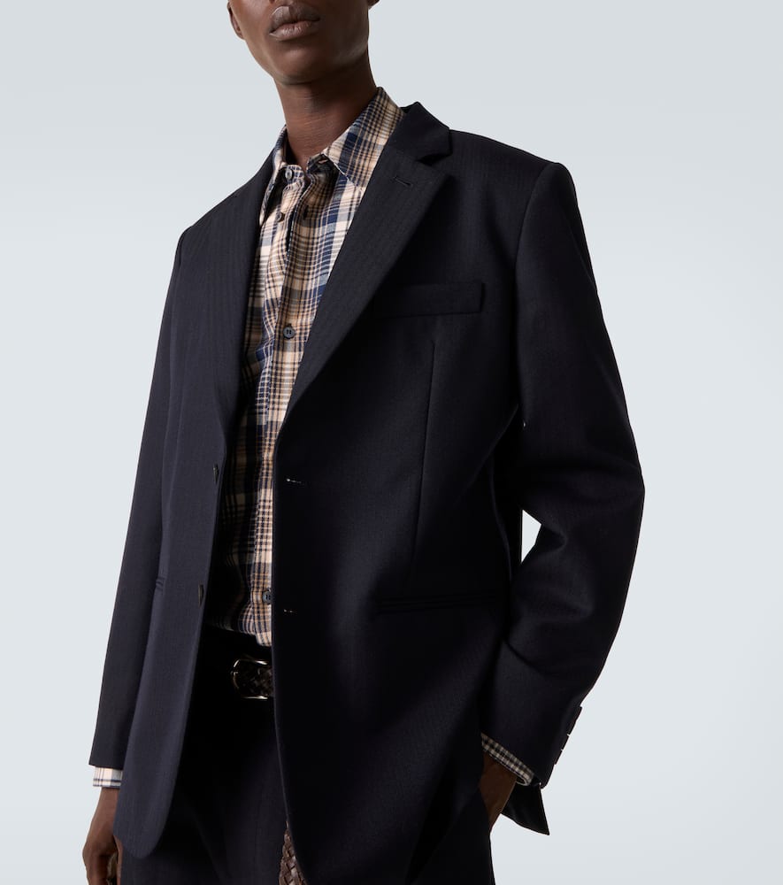 X Aaron Levine Burlington wool blazer