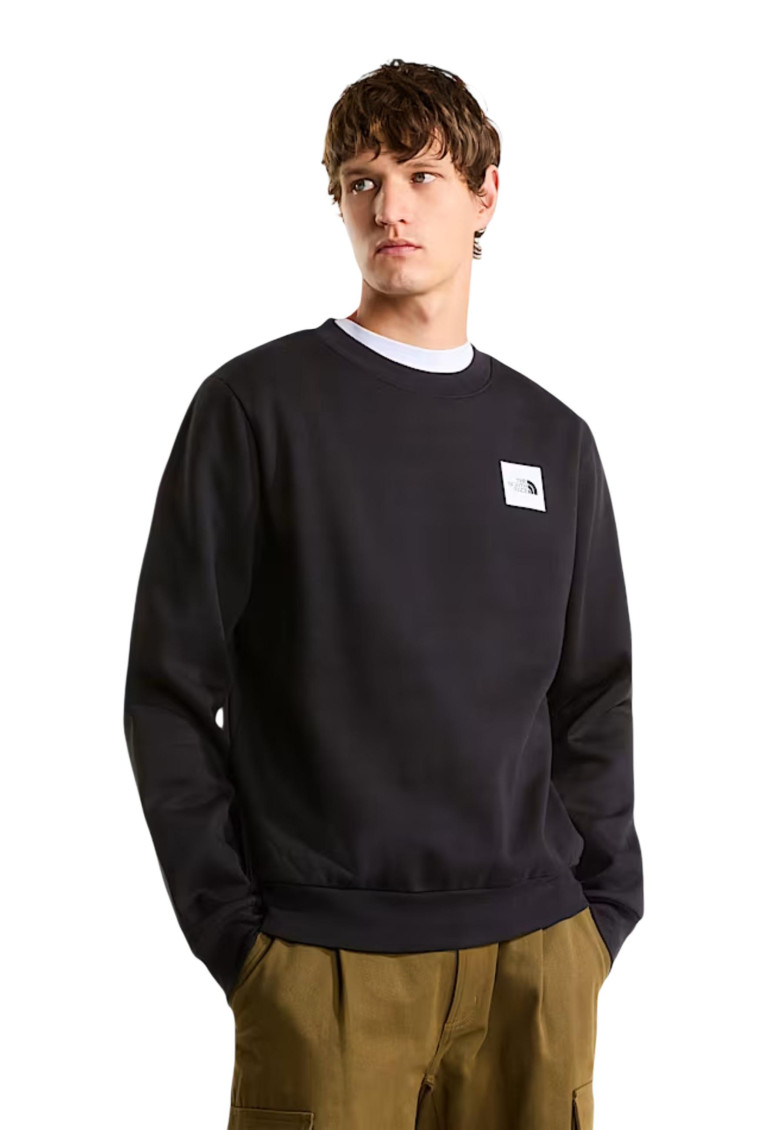 Black Crew Neck Sweatshirt