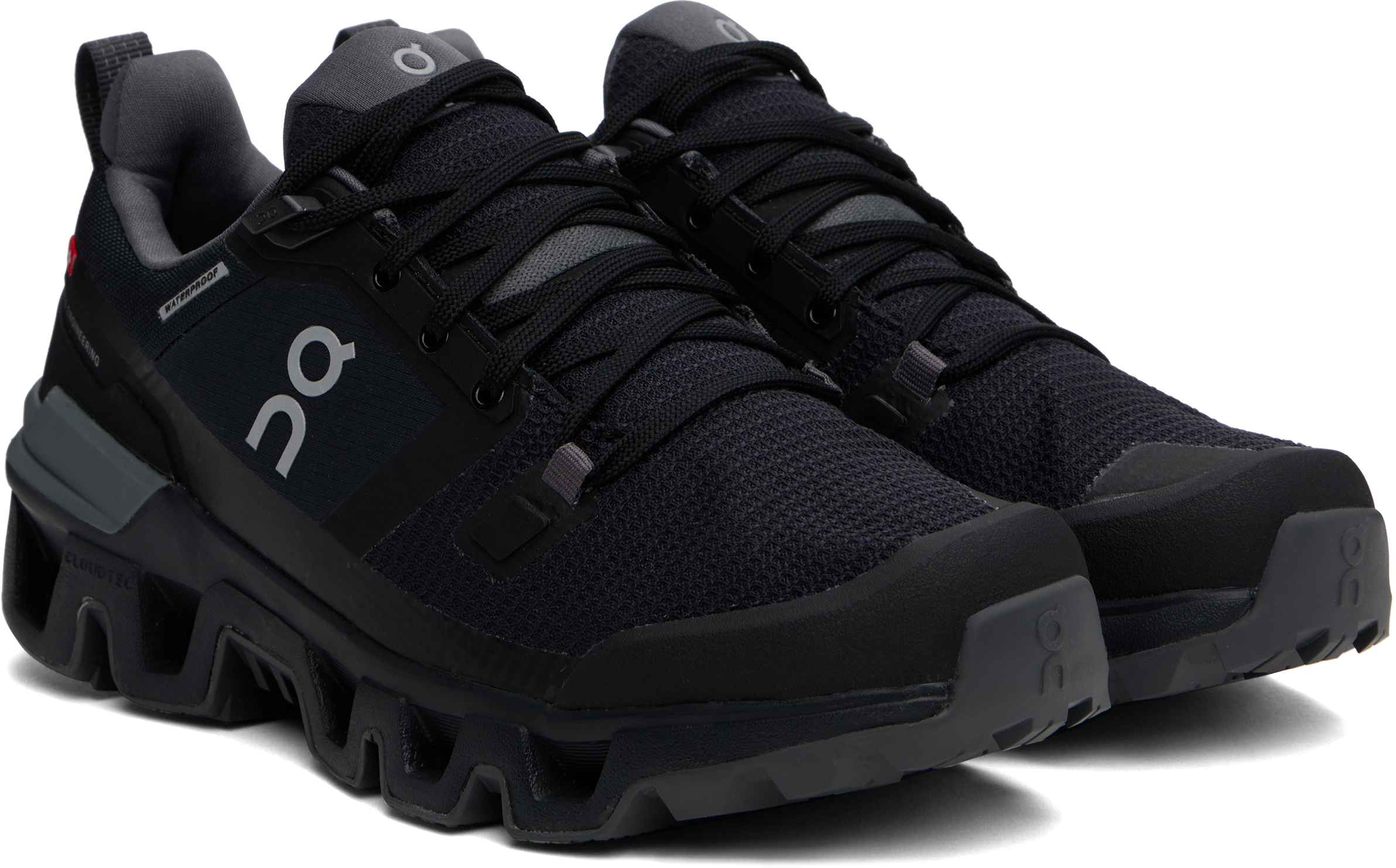 On Black Cloudwander Waterproof Sneakers