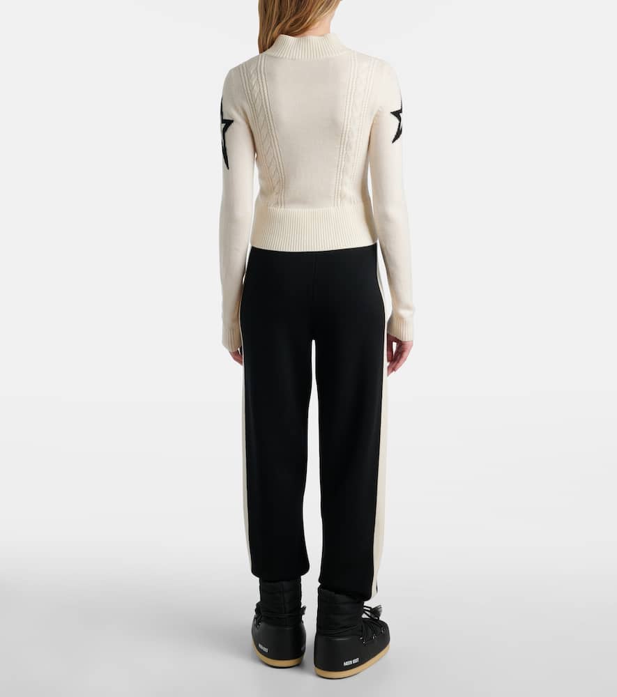 Intarsia wool sweater