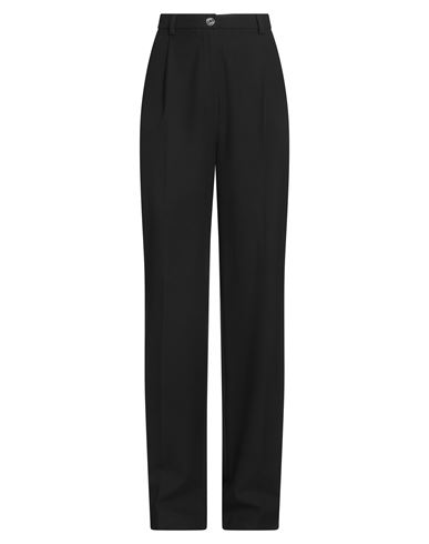 Woman Pants Black Size 6 Polyester, Viscose, Elastane