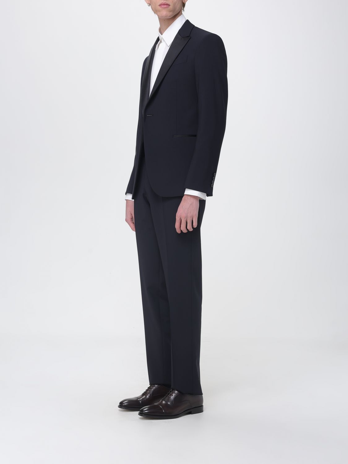 Suit Men color Navy