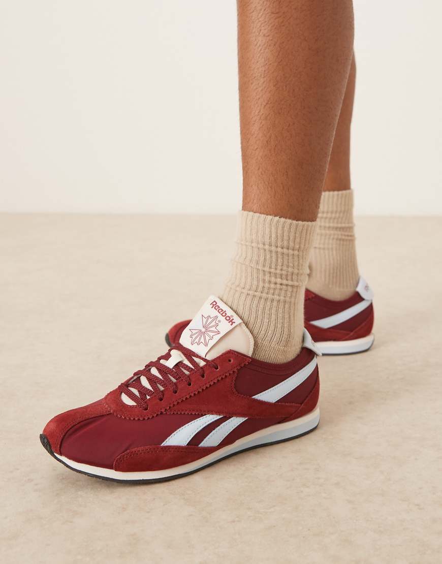 R400 sneakers in burgundy-Red