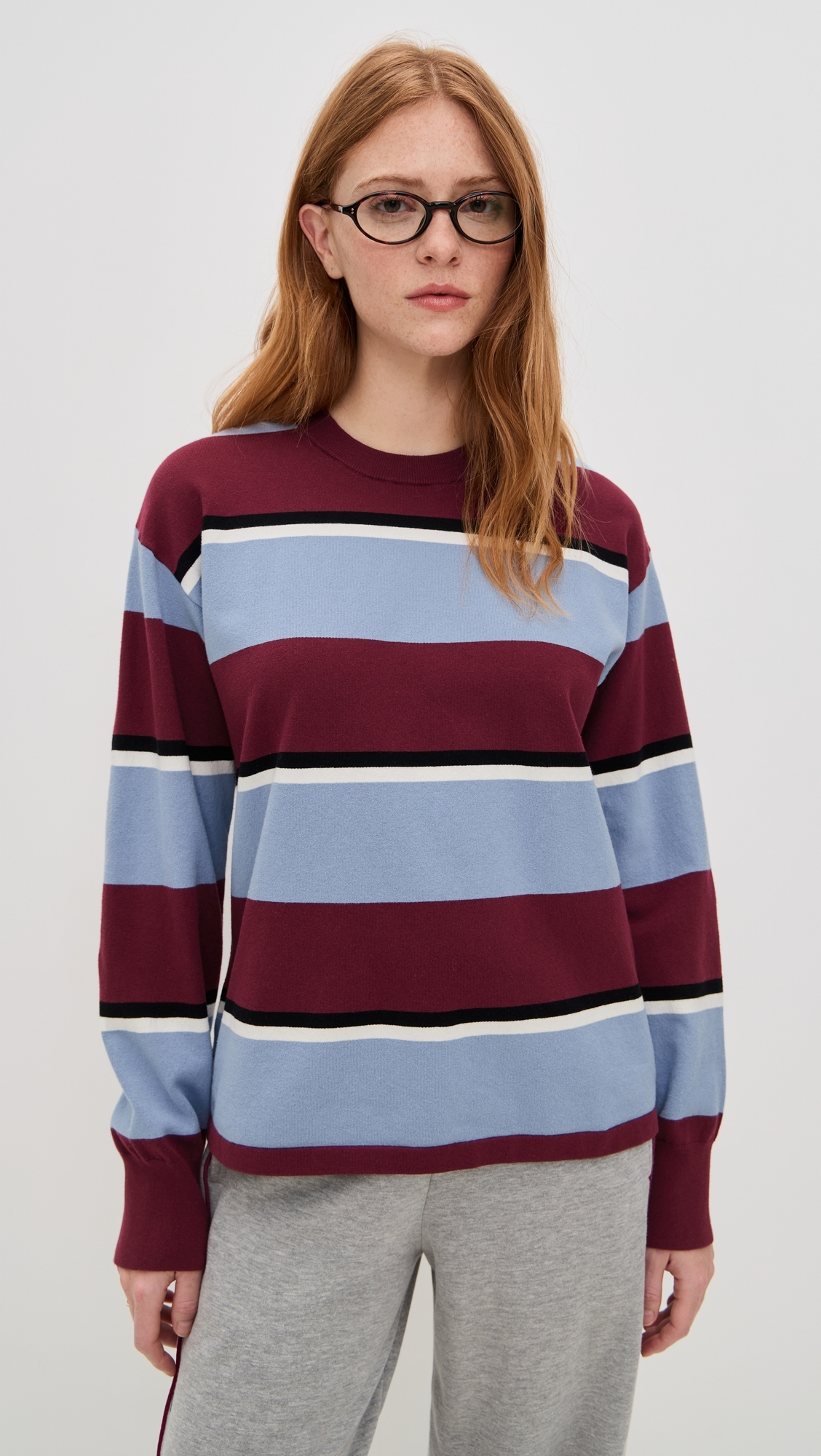 Nia Rugby Sweater Green/Navy