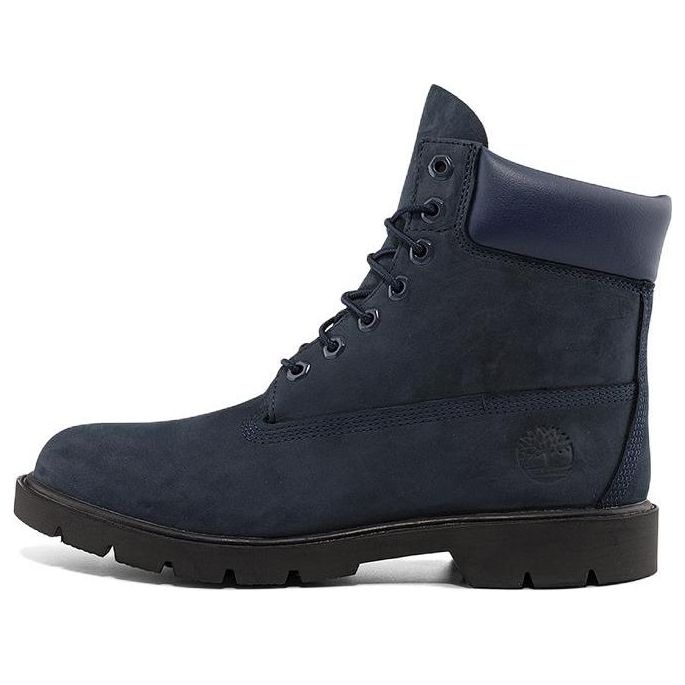 Classic 6 Inch Waterproof Boot 'Navy Nubuck'