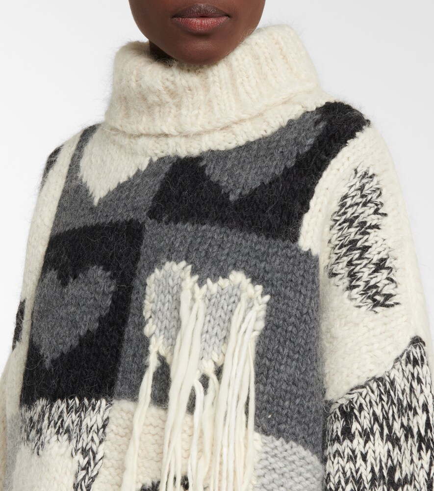 Exclusive to Mytheresa - Intarsia wool-blend sweater