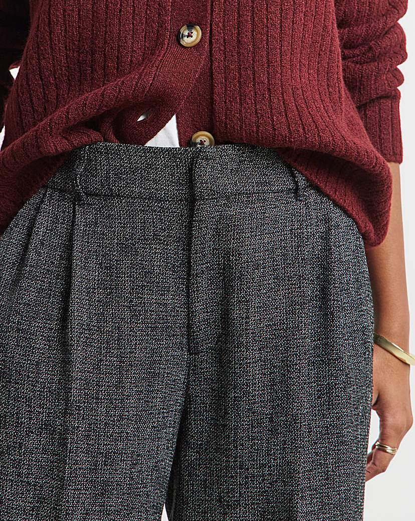 Charcoal Premium Wide Leg Trouser