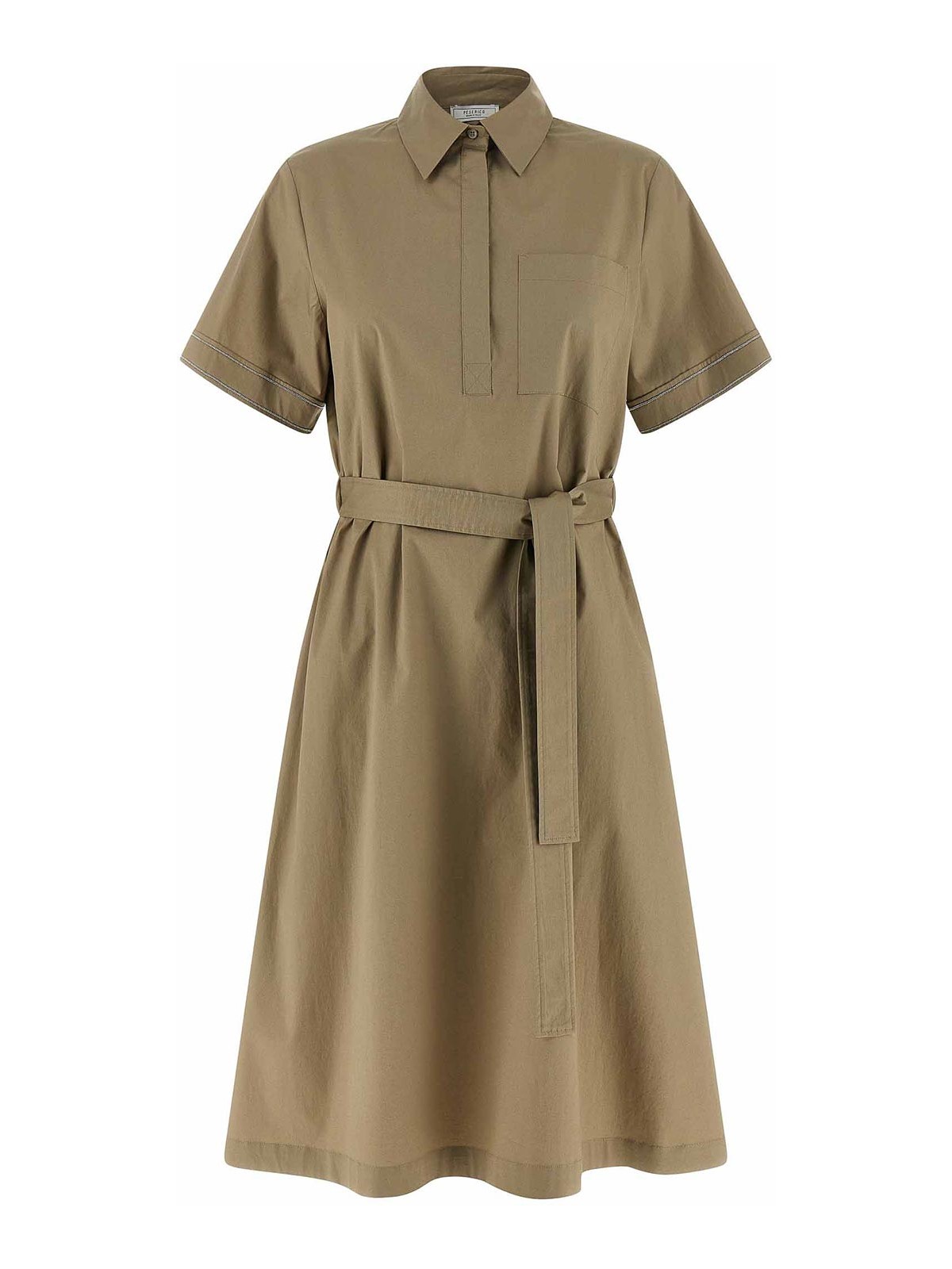 Chemisier Dress Dresses Green