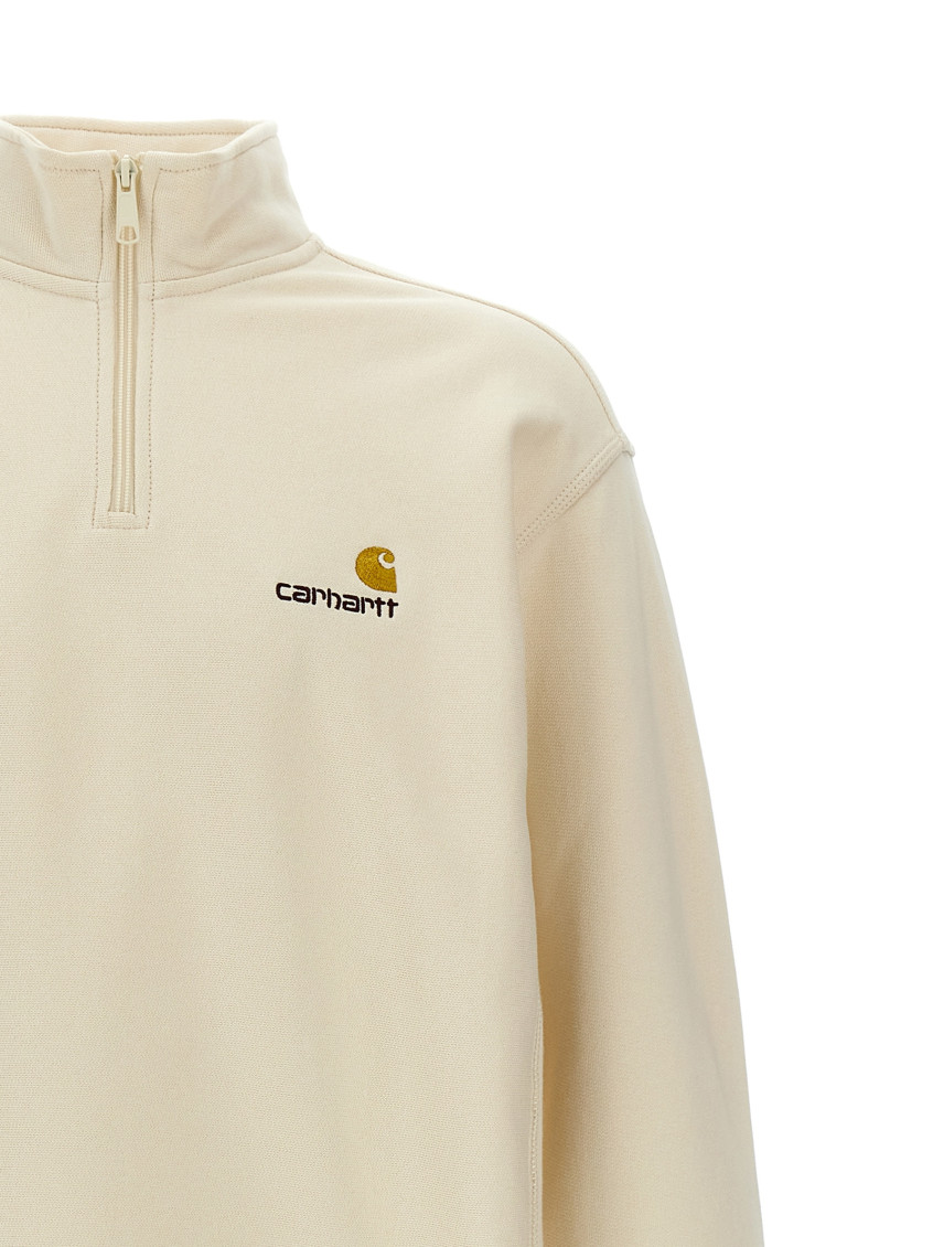 American Script Sweatshirt Beige