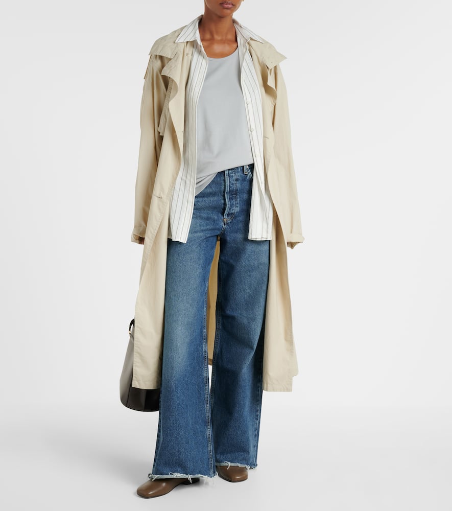 Dame high-rise wide-leg jeans
