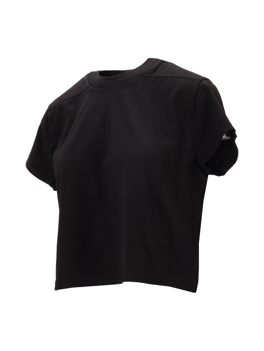 Rick Owens - cropped crew neck short sleeve top