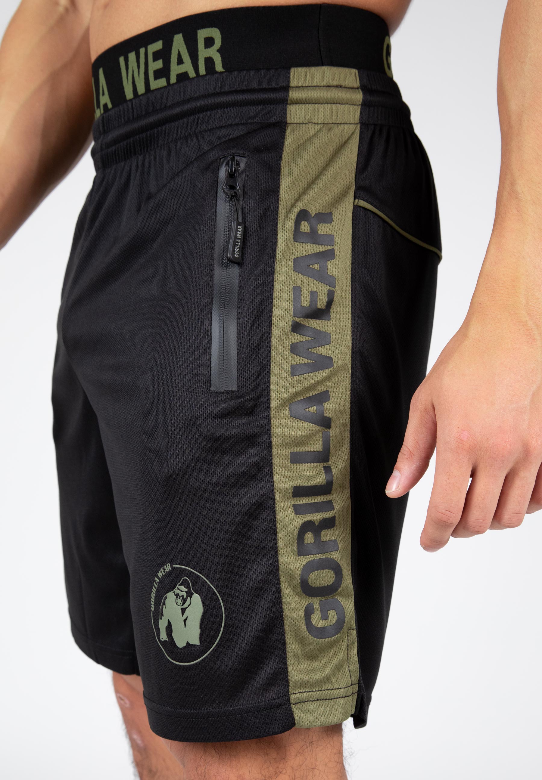 Atlanta Shorts - Black/Green