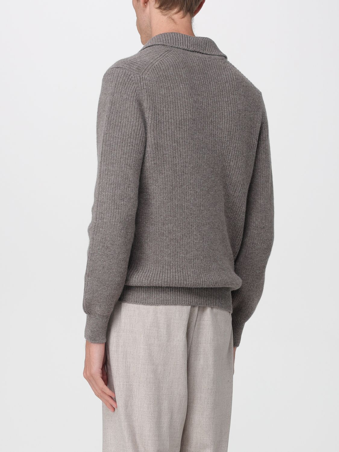 Tagliatore ribbed-knit jumper - Neutrals