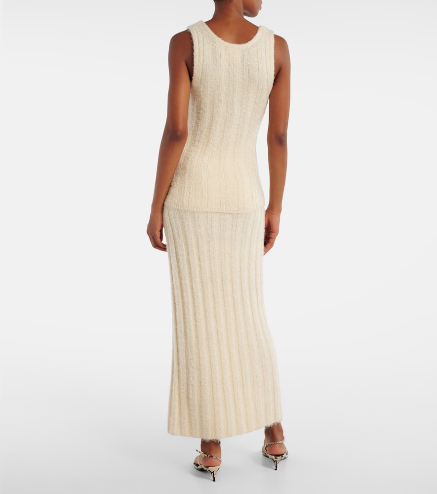 Lena silk and cashmere tank top