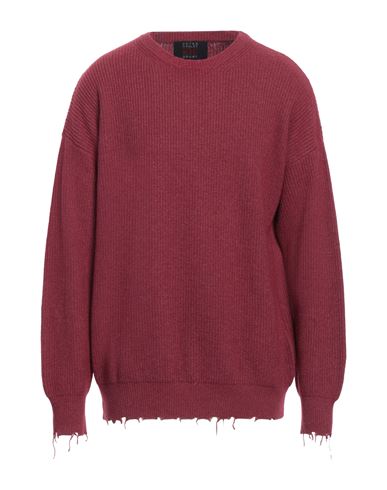 Man Sweater Garnet Size XL Wool, Viscose, Nylon, Cashmere