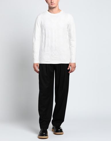 Man Sweater White Size XL Cotton, Polyester