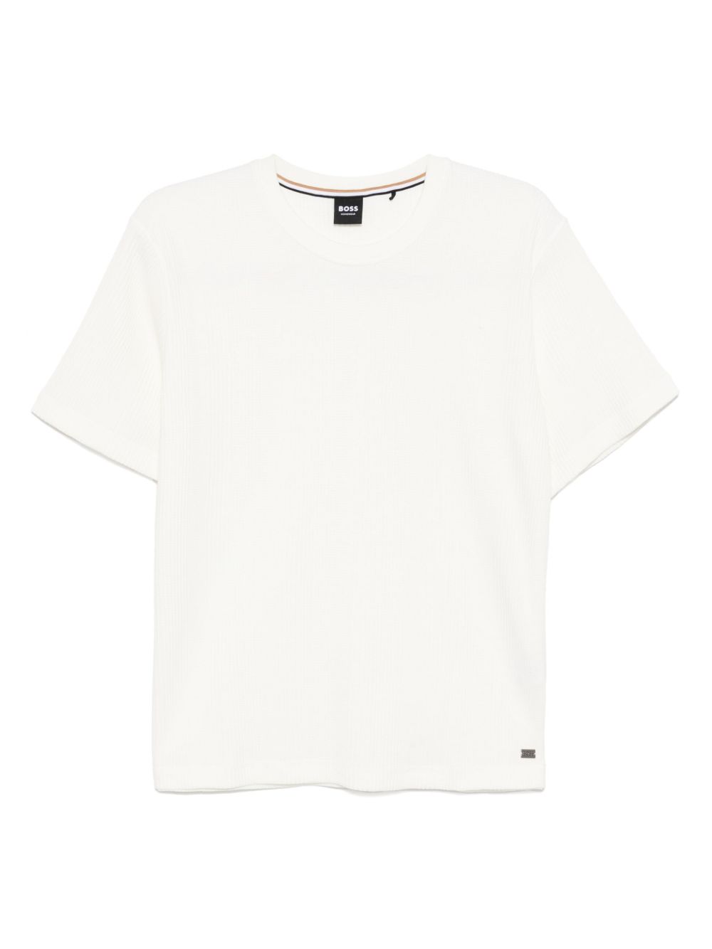 BOSS crew-neck T-shirt - White