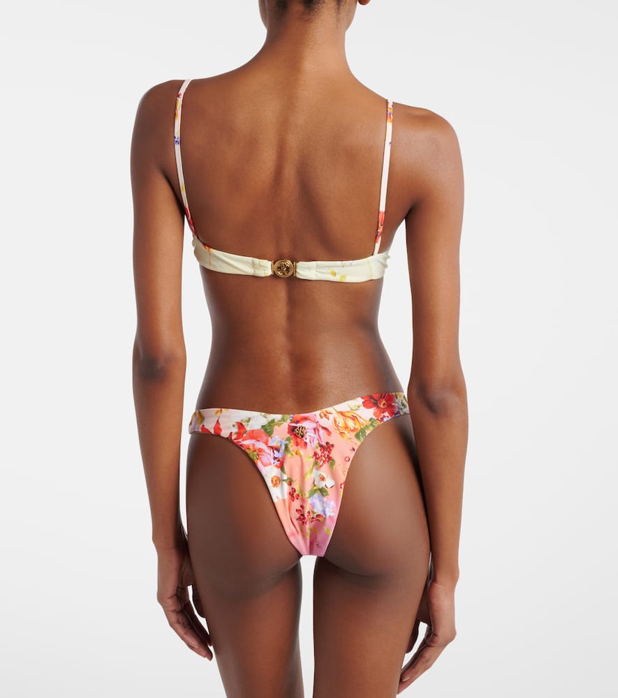Printed bikini bottoms