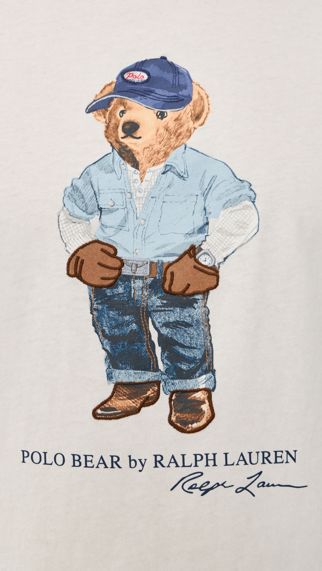 Denim Bear Tee Nevis/Denim Bear
