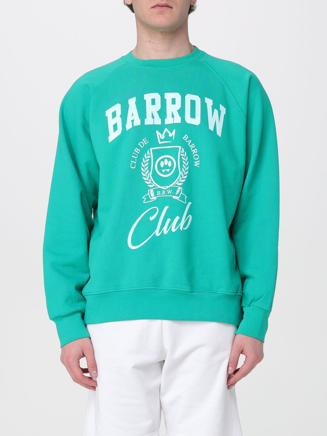Sweatshirt Men color Green