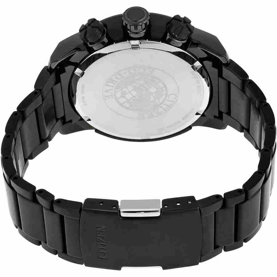 Ecosphere Eco-Drive Black Dial Mens Watch CA4184