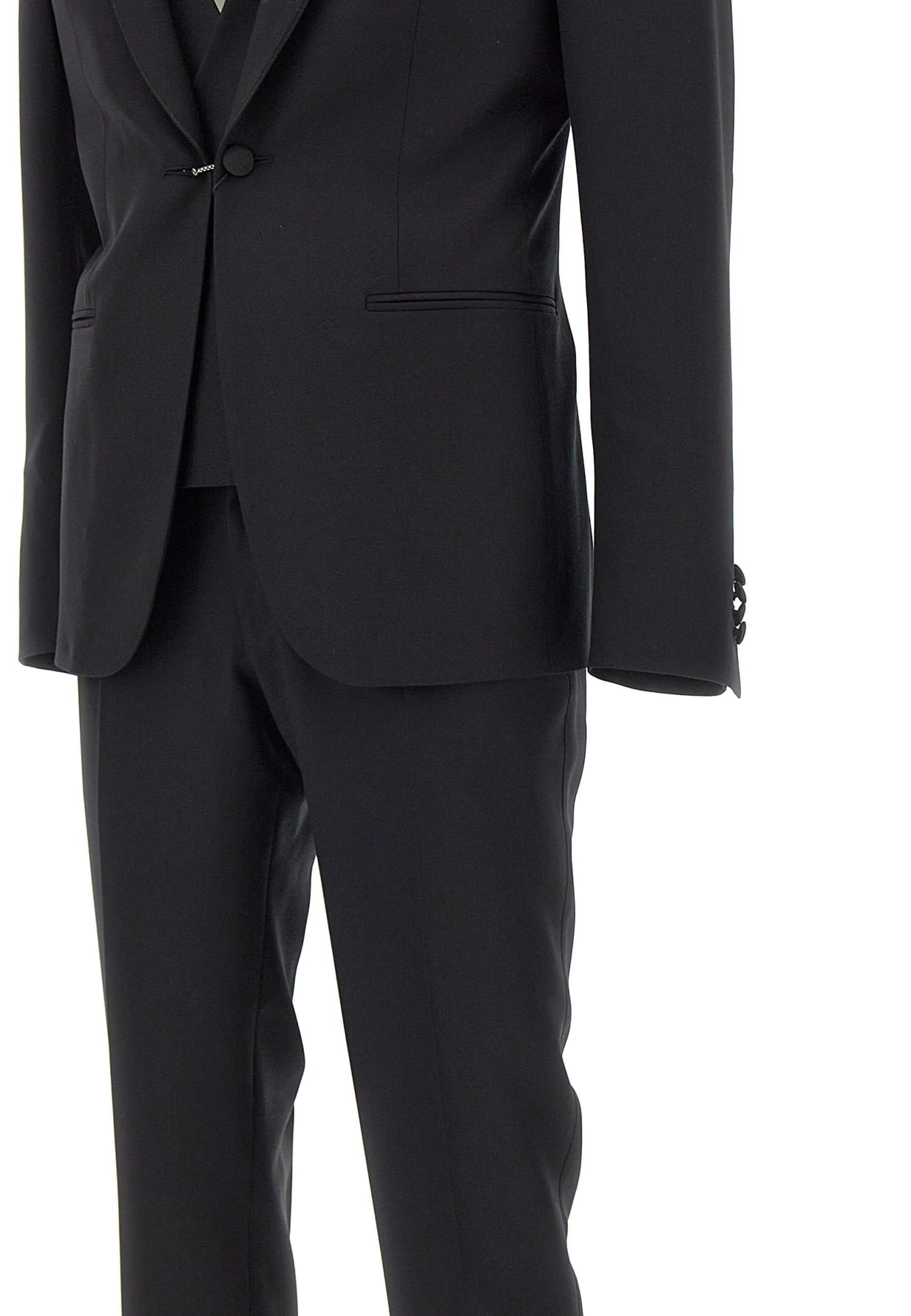 Fresh Wool Three-piece Suit