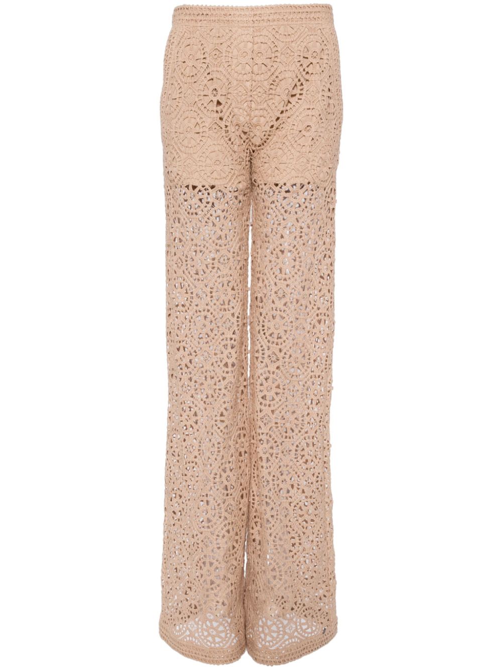 Macramé trousers - Neutrals