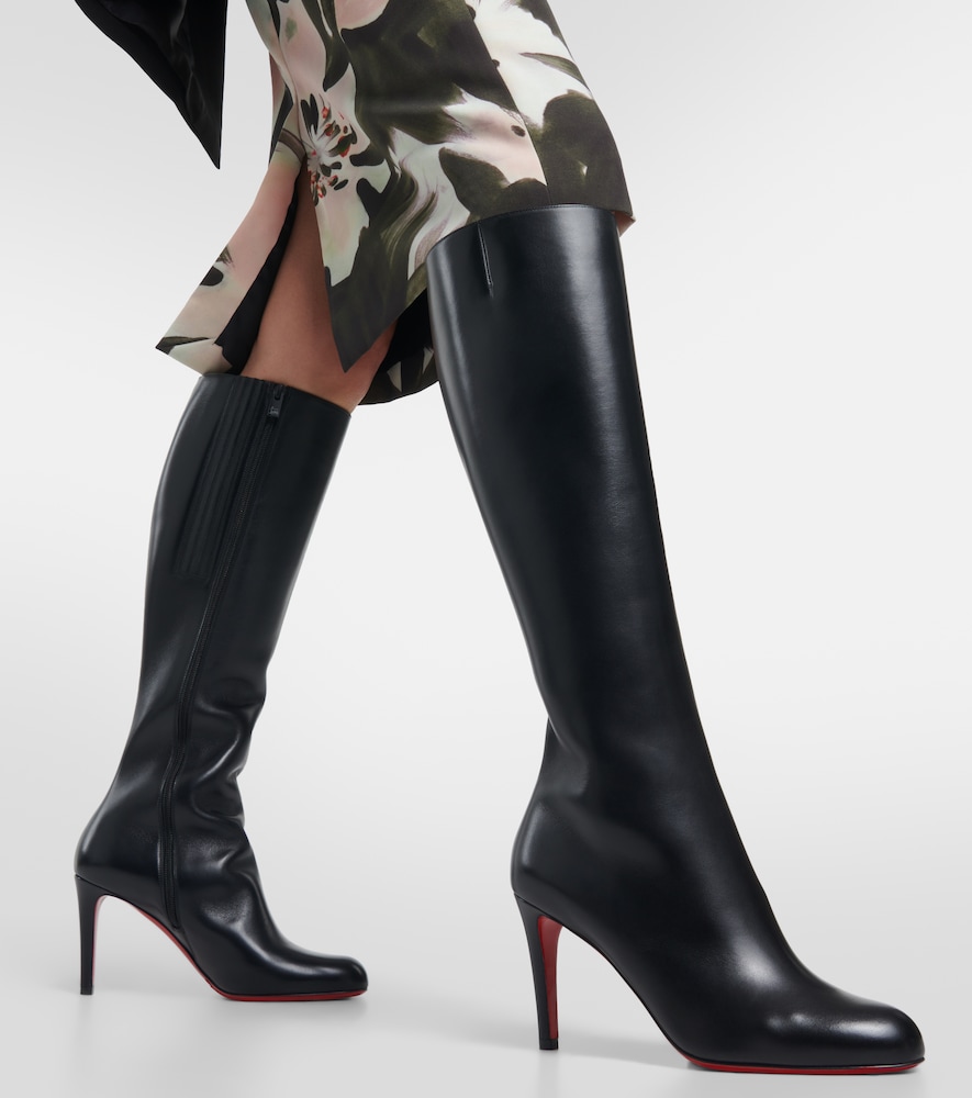 Christian Louboutin Pumppie Botta leather knee-high boots