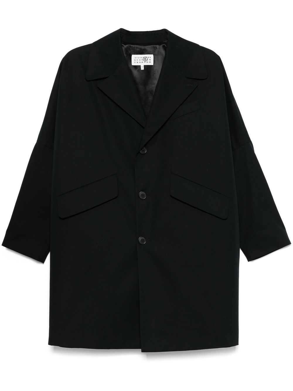 Cotton coat - Black