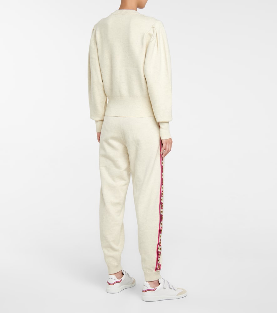 Isabel Marant Ekira jacquard sweatpants