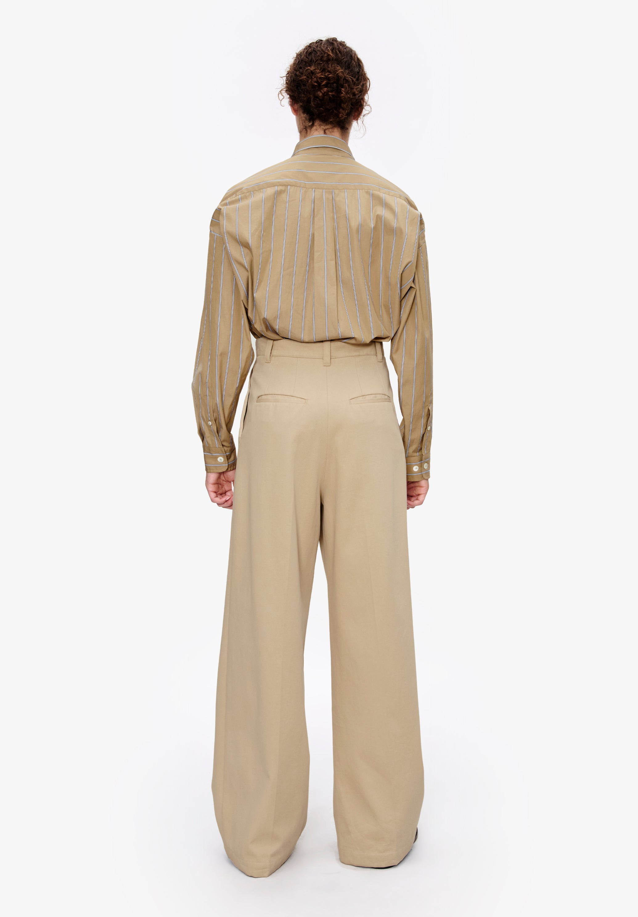 A. P.C. Women's Tara Shirt Size: 34 in Beige