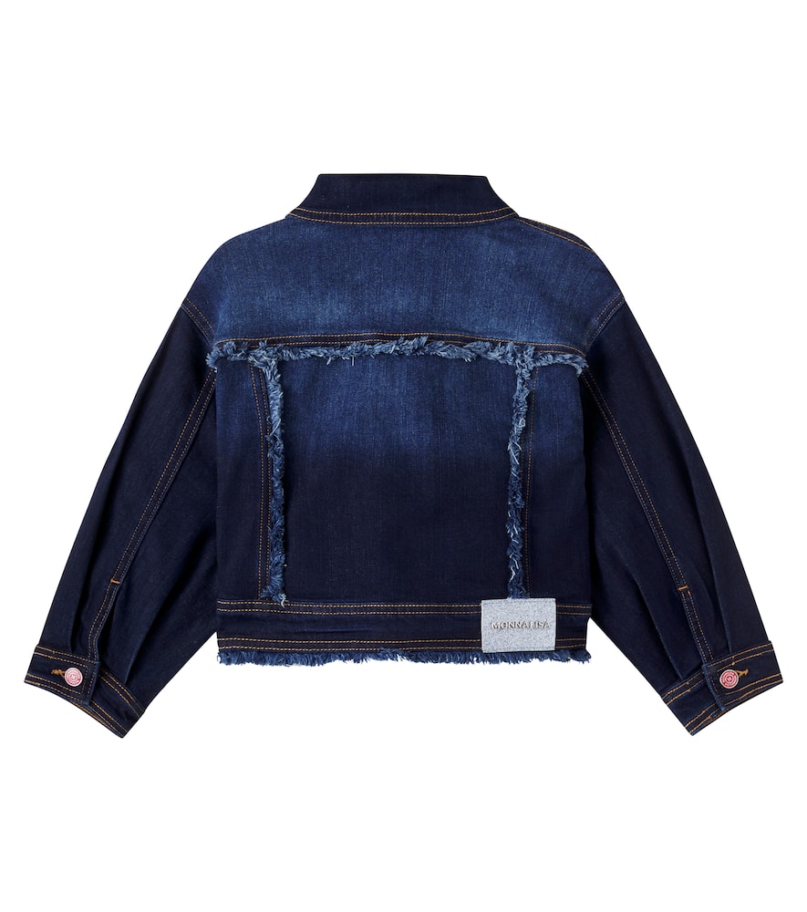 X Hello Kitty patchwork denim jacket