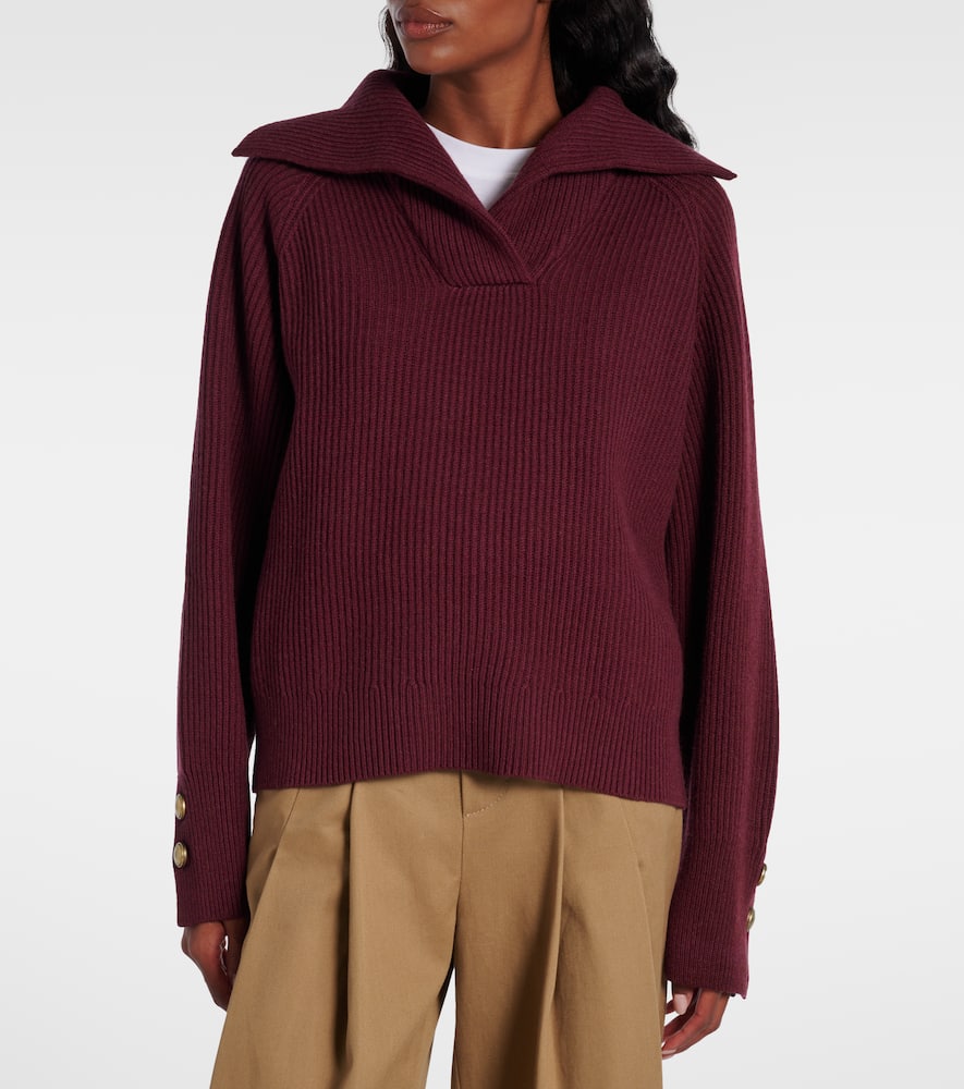 Wool, cashmere, and silk sweater