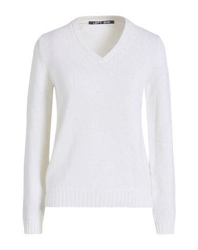 Woman Sweater Ivory Size 4 Virgin Wool, Metallic Polyester, Nylon