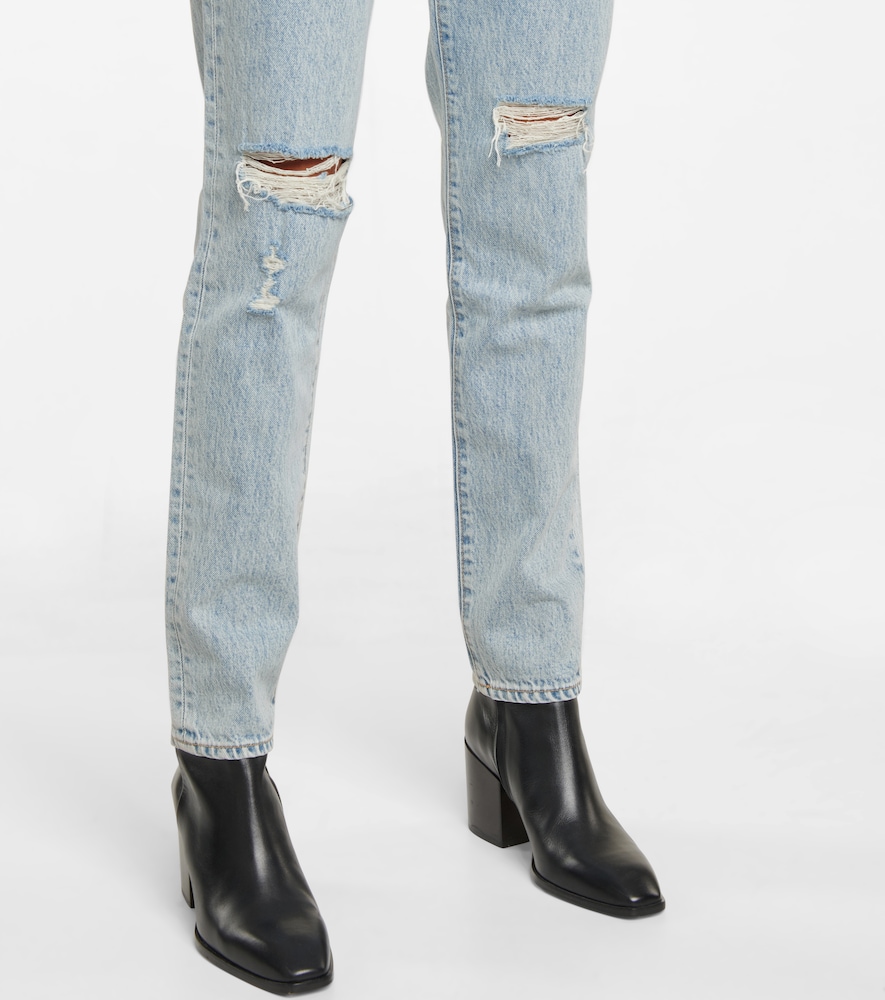 Beatnik high-rise distressed jeans
