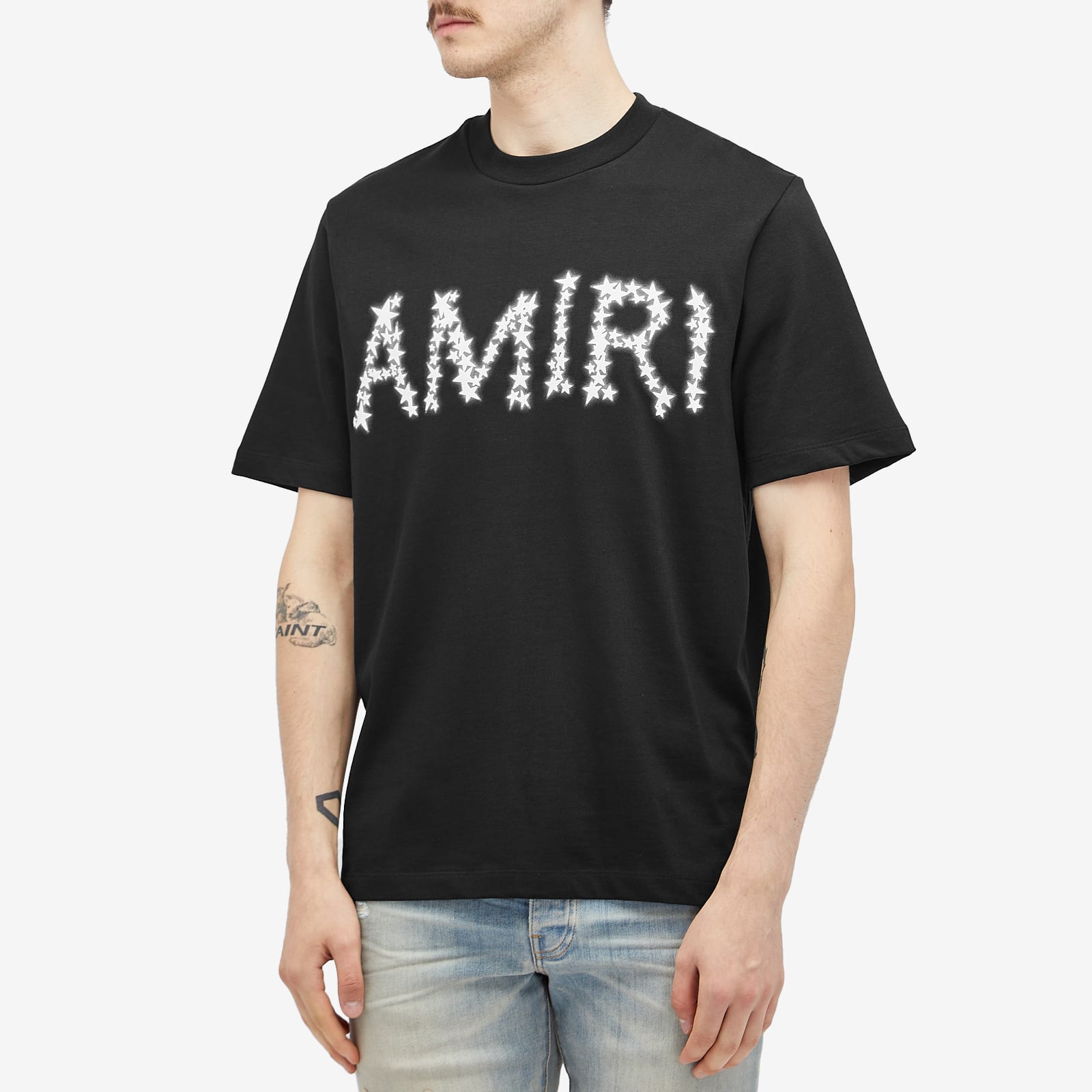 Men's Stars Logo T-Shirt in Black