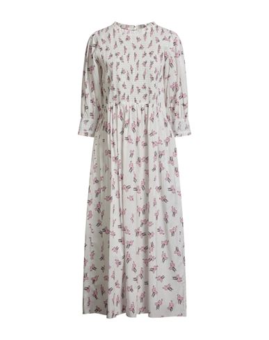 Woman Maxi dress White Size XS Organic cotton