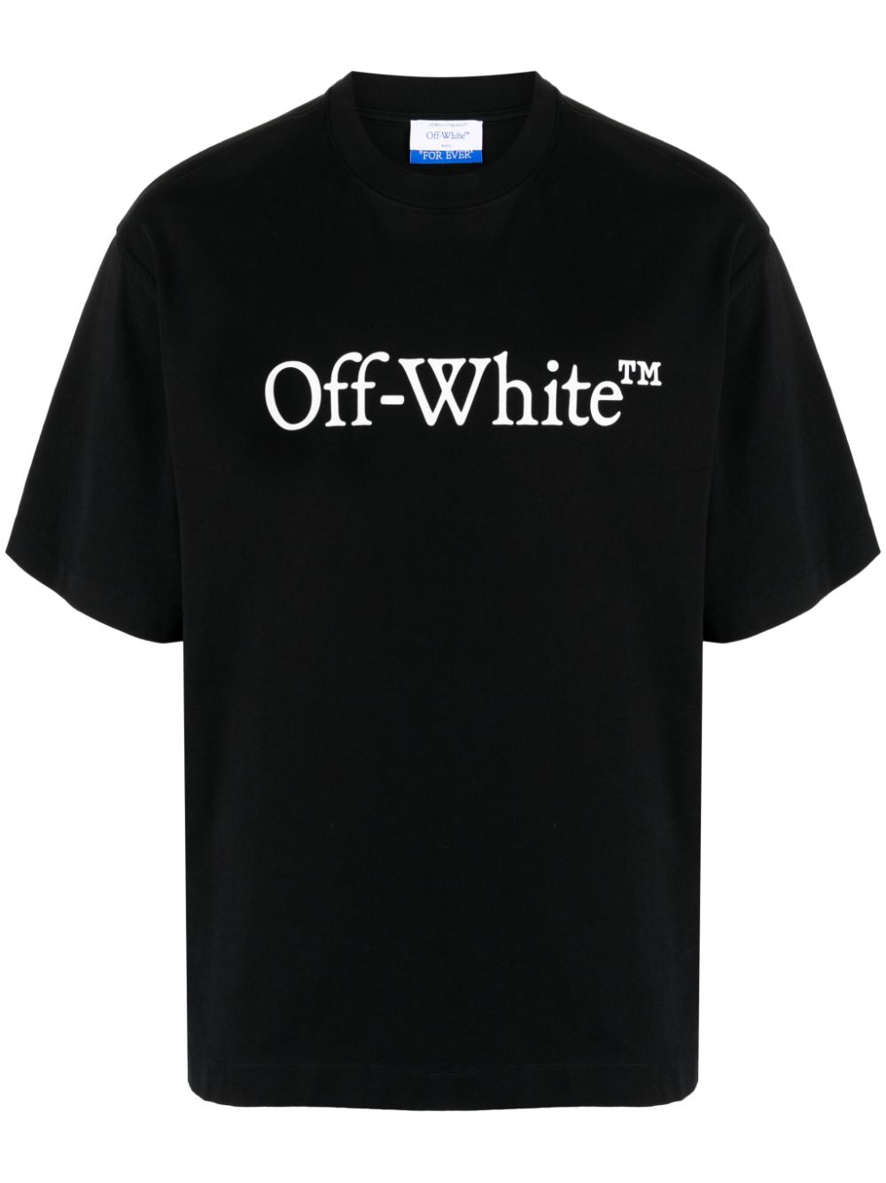 Off-White OW Book Skate katoenen T-shirt - Zwart