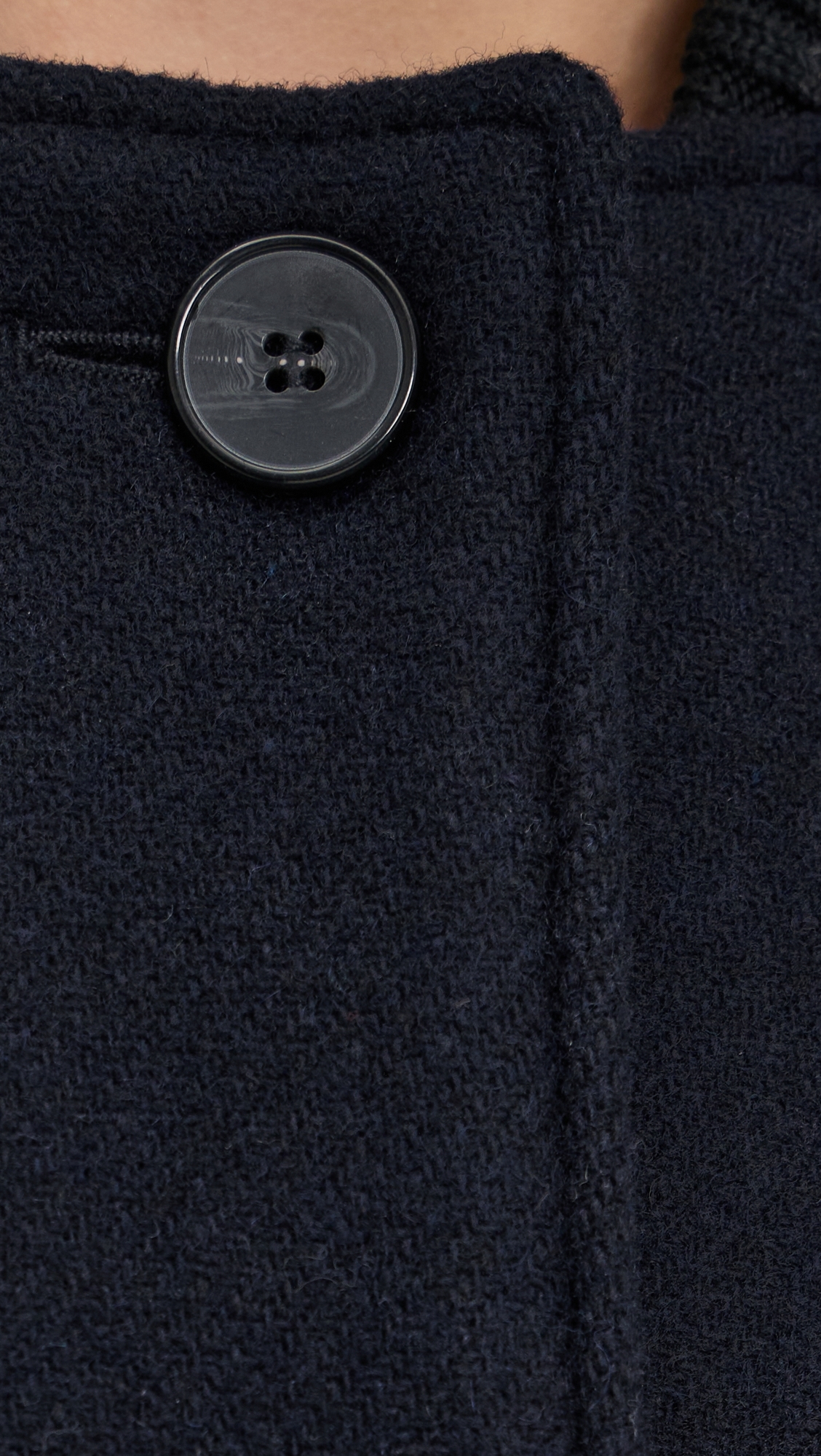 Isatis Coat Dark Navy